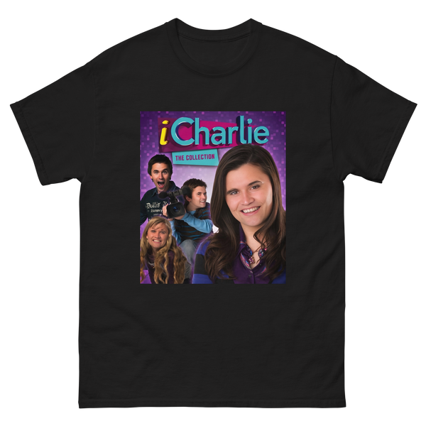 iCharlie T-shirt 2 (Black, Purple, White)