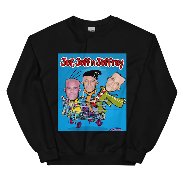 Jef, Jeff n Jeffrey Crewneck (Ed, Edd n EDDY)